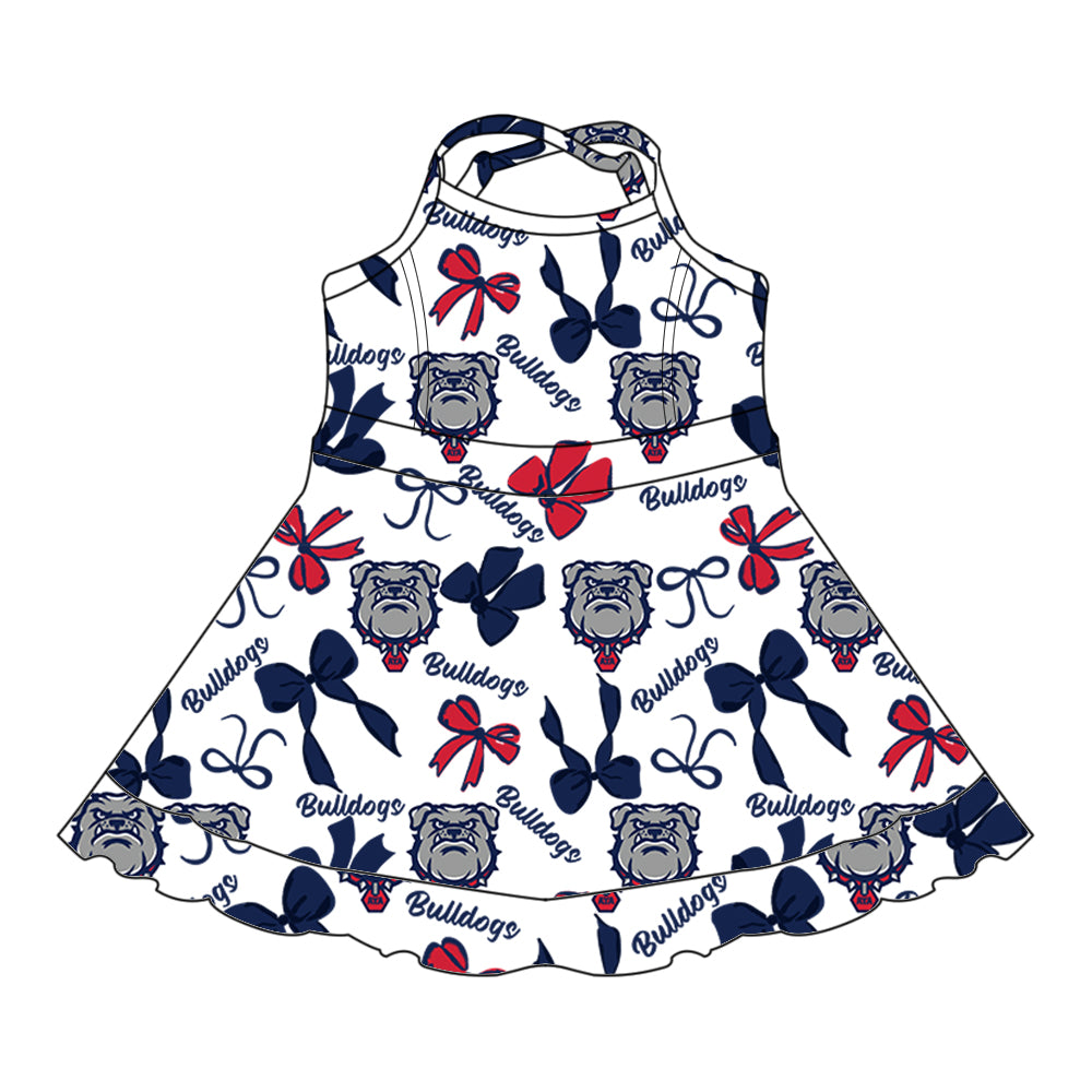 Custom moq 5 mix size milk silk summer teams baby girls clothes bow blue hooded long sleeve pants sets and skirts sets and dress and jumpsuit and top-25.8.1