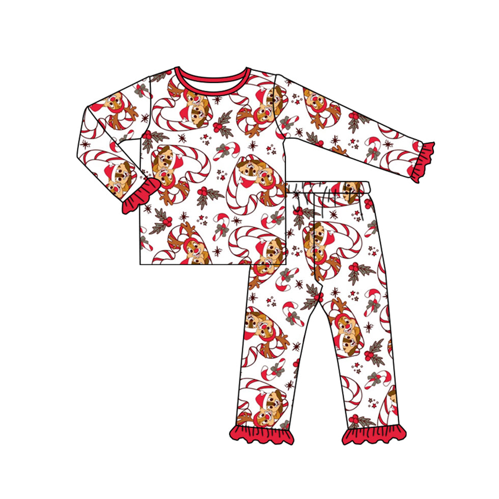 7.22 custom each style moq 5eta 4-6week Sibling Sister Christmas red baby girls sets and dress and rompers match family design