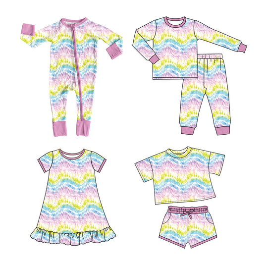 25.10.22 custom each style moq 5 eta 6-8week Sibling Sisters baby girl long sleeve pants sets and shorts sets and dress and rompers match family design