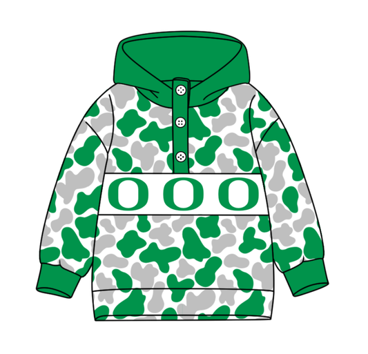 4-Custom moq 8 mix size milk silk summer team baby boy clothes camouflage green hooded long sleeve top-25.10.9