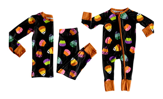 25.7.31 custom each style moq 5eta 4-6week Sibling Sister Halloween baby boy long sleeve pants sets and rompers match family design