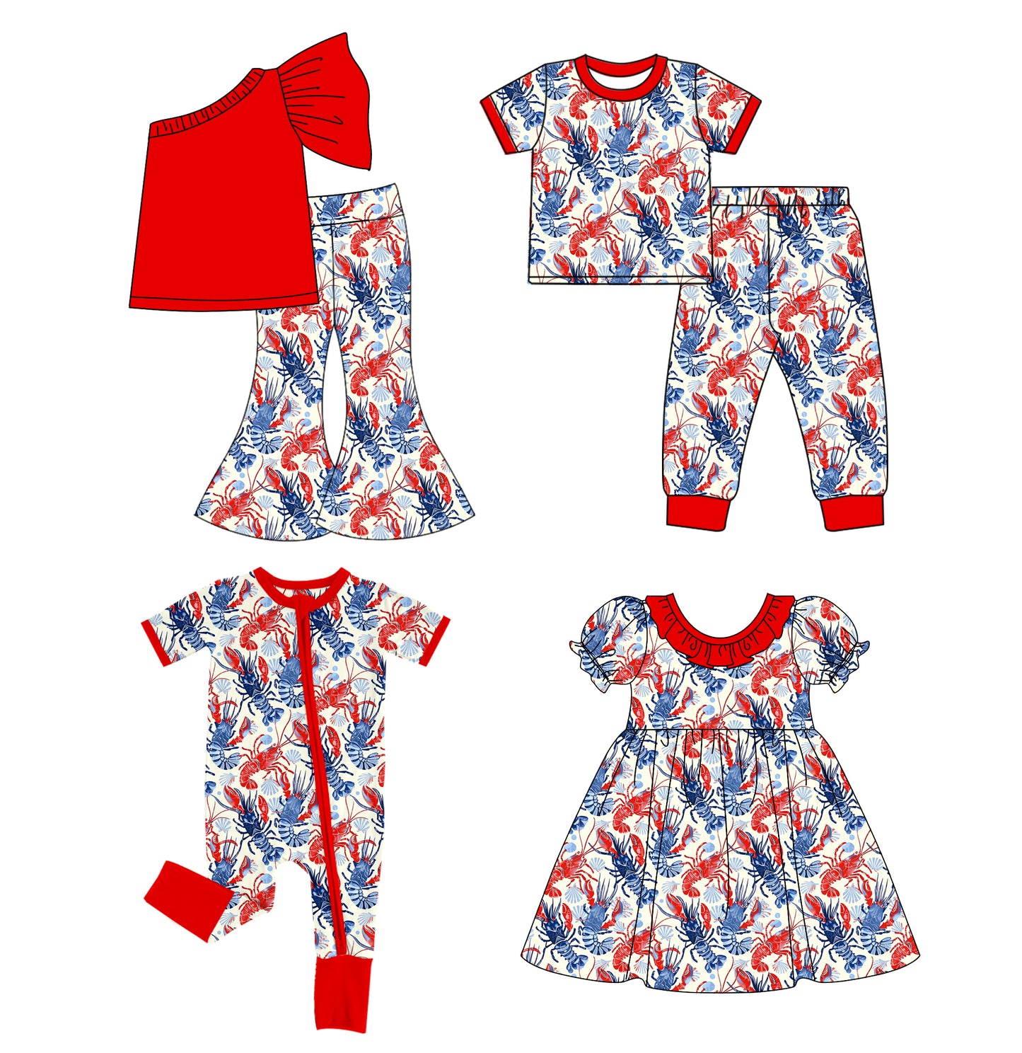 25.12.30 custom each style moq 5 eta 6-8week Sibling Sisters baby girl short sleeve pants sets 2 and dress and rompers match family design