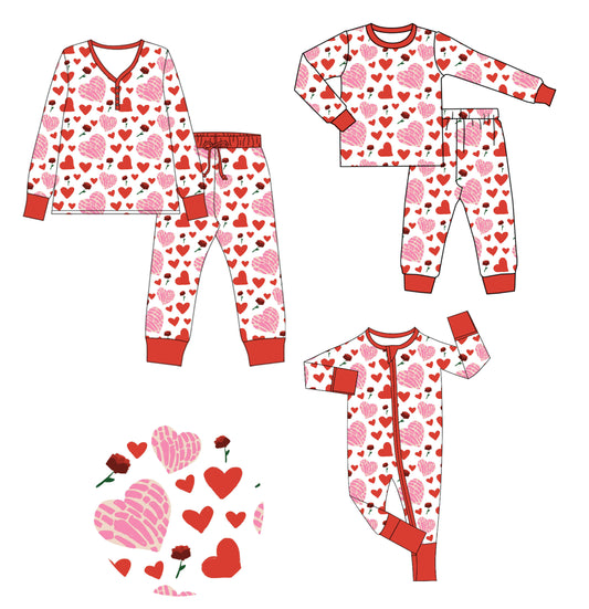 25.9.11 custom each style moq 5eta 4-6week Sibling Sister love baby long sleeve pants sets and romper and adult set match design