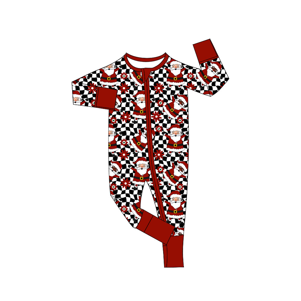 7.3 custom each style moq 5eta 4-6week Sibling Sister Christmas red baby boys sets and rompers match family design