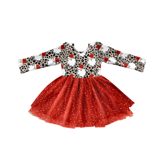 7.27 custom each style moq 5eta 4-6week baby girls clothes Christmas red long sleeve dress