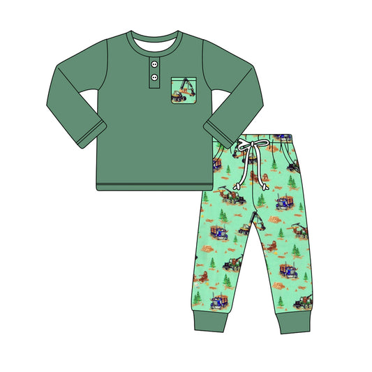 9.5 custom each style moq 5eta 4-6week Sibling Sister green baby boy sets and rompers match family design