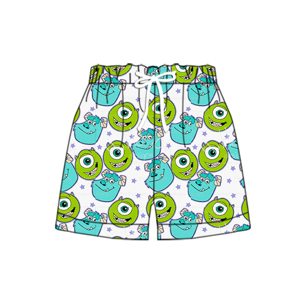 3.28 custom each style moq 5eta 4-6week Sibling Sister baby boy clothes summer swim trunks 1 and swim trunks 5 match family design