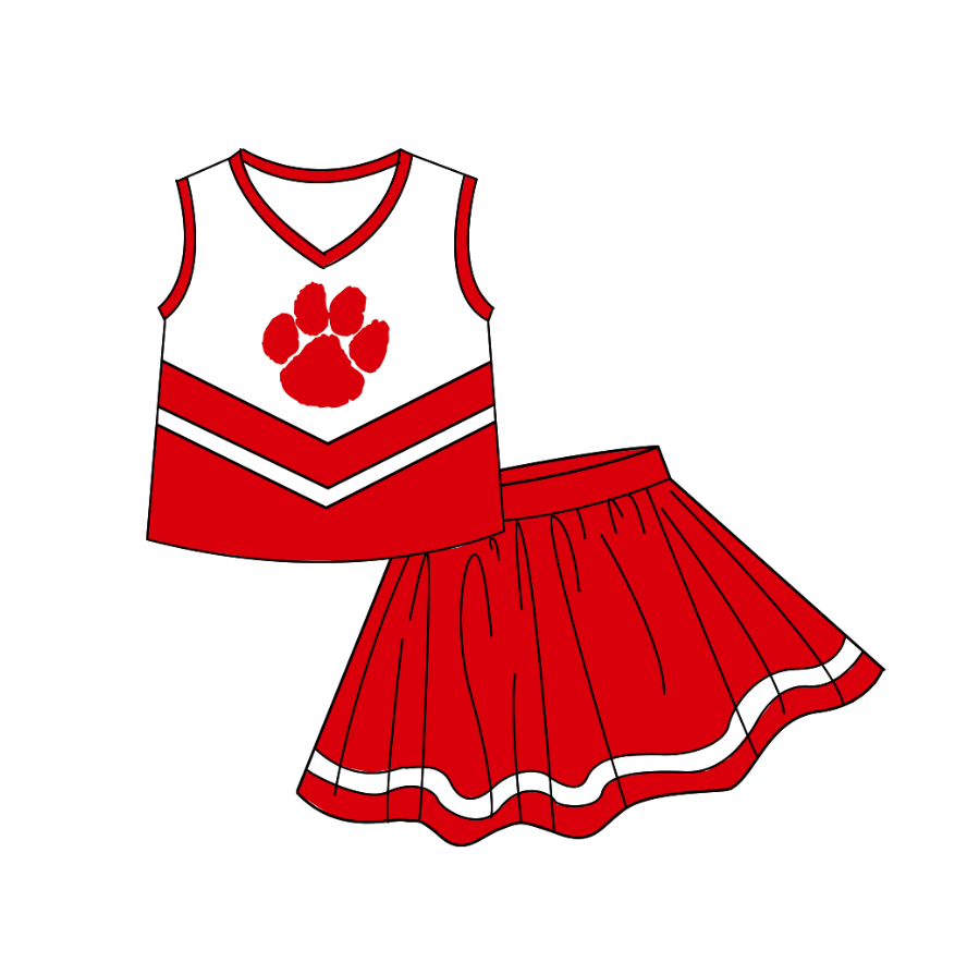 Custom moq 5 mix size milk silk summer teams Boy's Short Sleeved Red  Top Plaid Shorts Set Girl's Short-Sleeved Set with Matching Swimsuits Adult Shorts