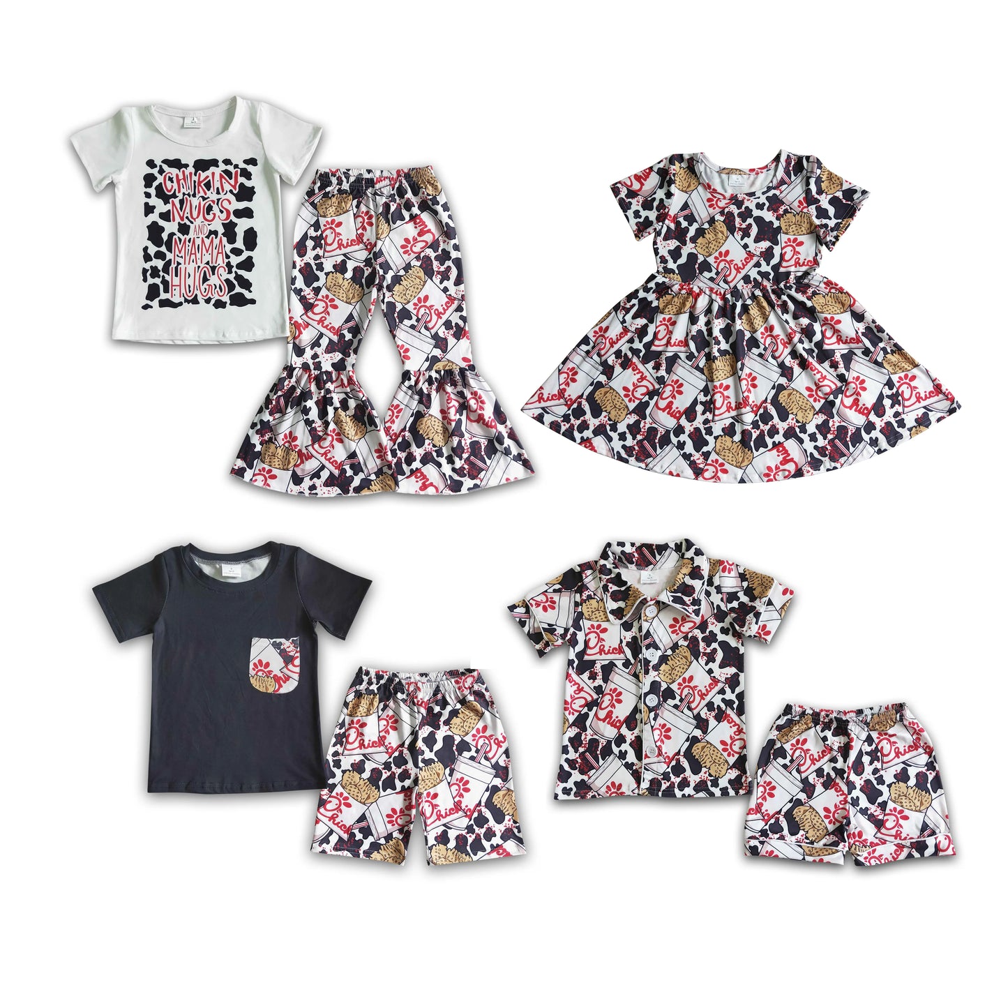 RTS NO MOQ short-sleeved shorts suit & short-sleeved sets and short sleeve pants and dress