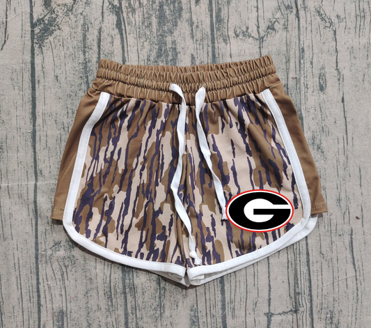 Custom moq 5 mix size milk silk baby kids clothes team camouflage summer shorts-25.11.20