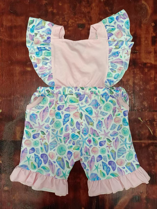 Custom moq 3 eta 6-7weeks baby girls clothes flying sleeve jumpsuit-25.5.10