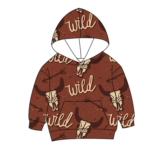 Custom moq 5 each style eta 6-7weeks baby boy clothes WILD hooded long sleeve top-25.8.15