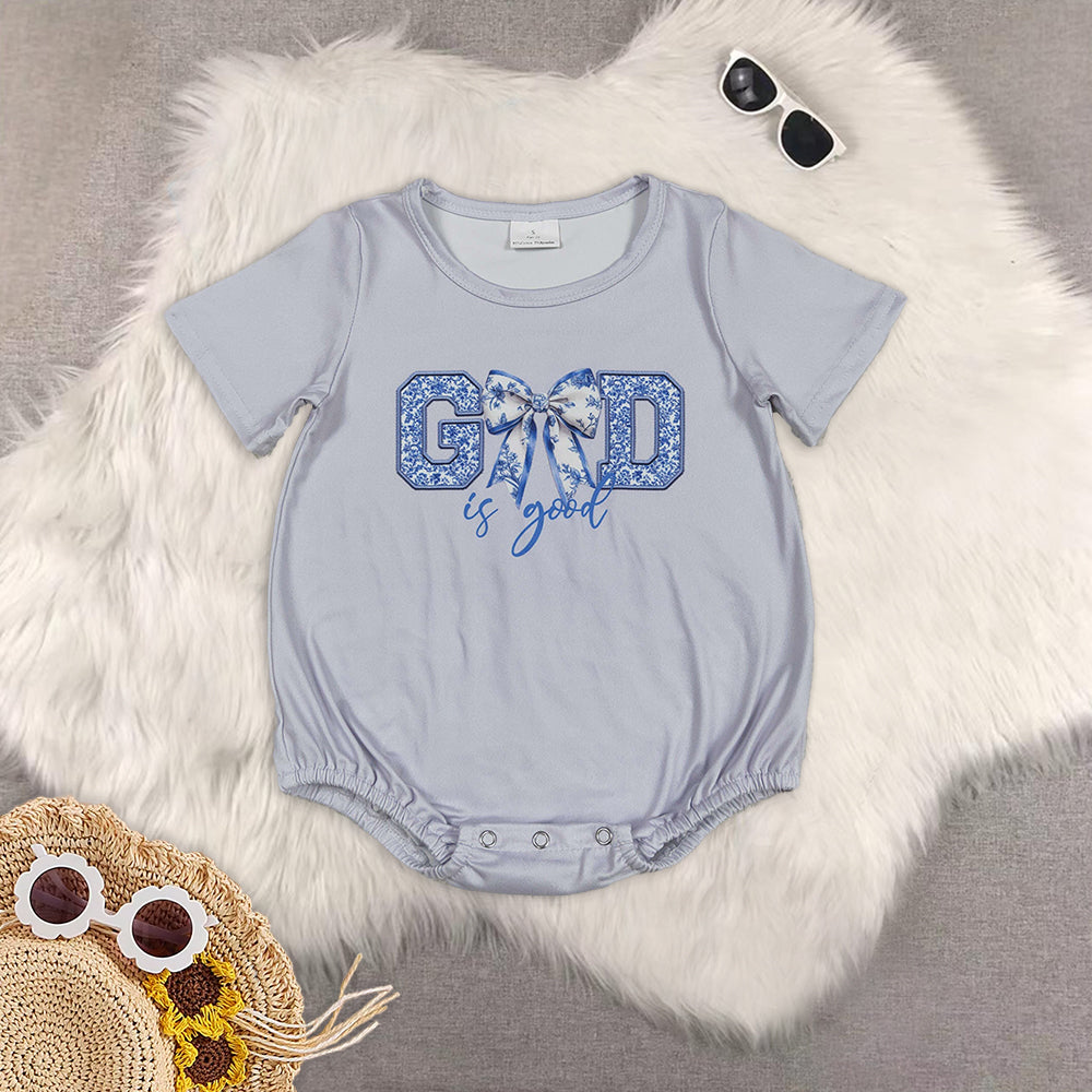 RTS NO MOQ boy clothes GOG IS GOOD short sleeve Clothes Sets romper