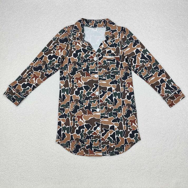 RTS NO MOQ Camouflage Series Adult Button Top Jacket