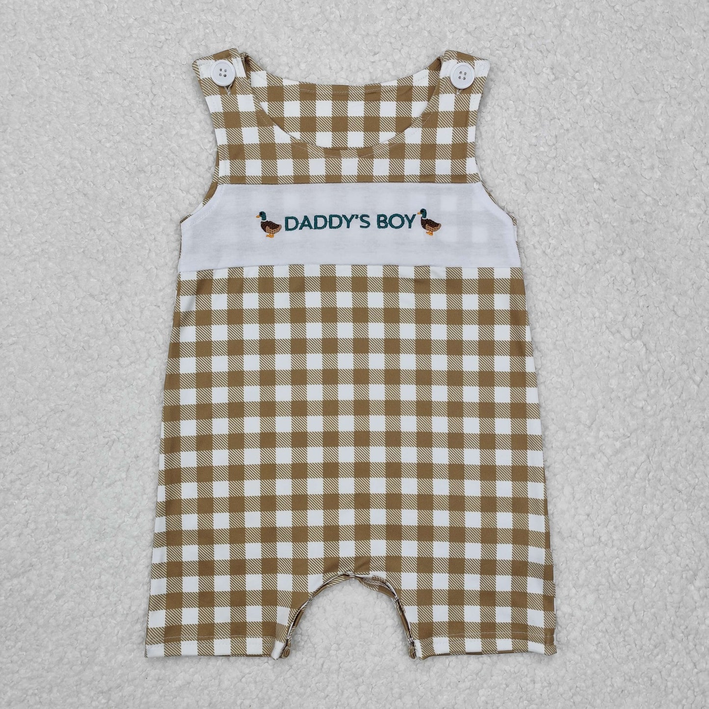 RTS Boys and girls Embroidered Short Sleeve Shorts sets dress rompers