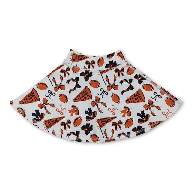 RTS NO MOQ Sibling Baby Girls Bows Yoga Active Skirt Shorts Bottom