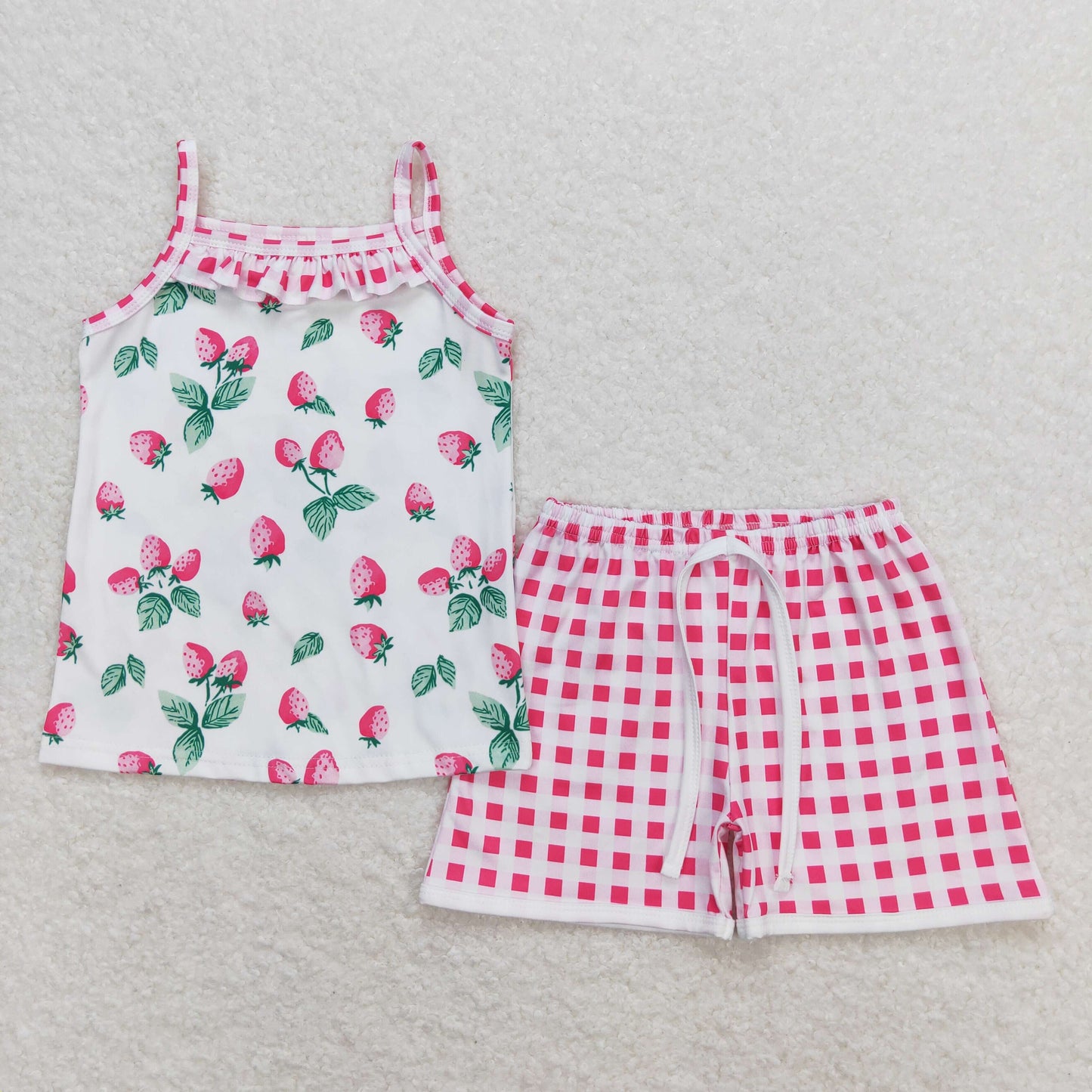 Sibling RTS baby girls clothes floral Short Sleeve Shorts sets