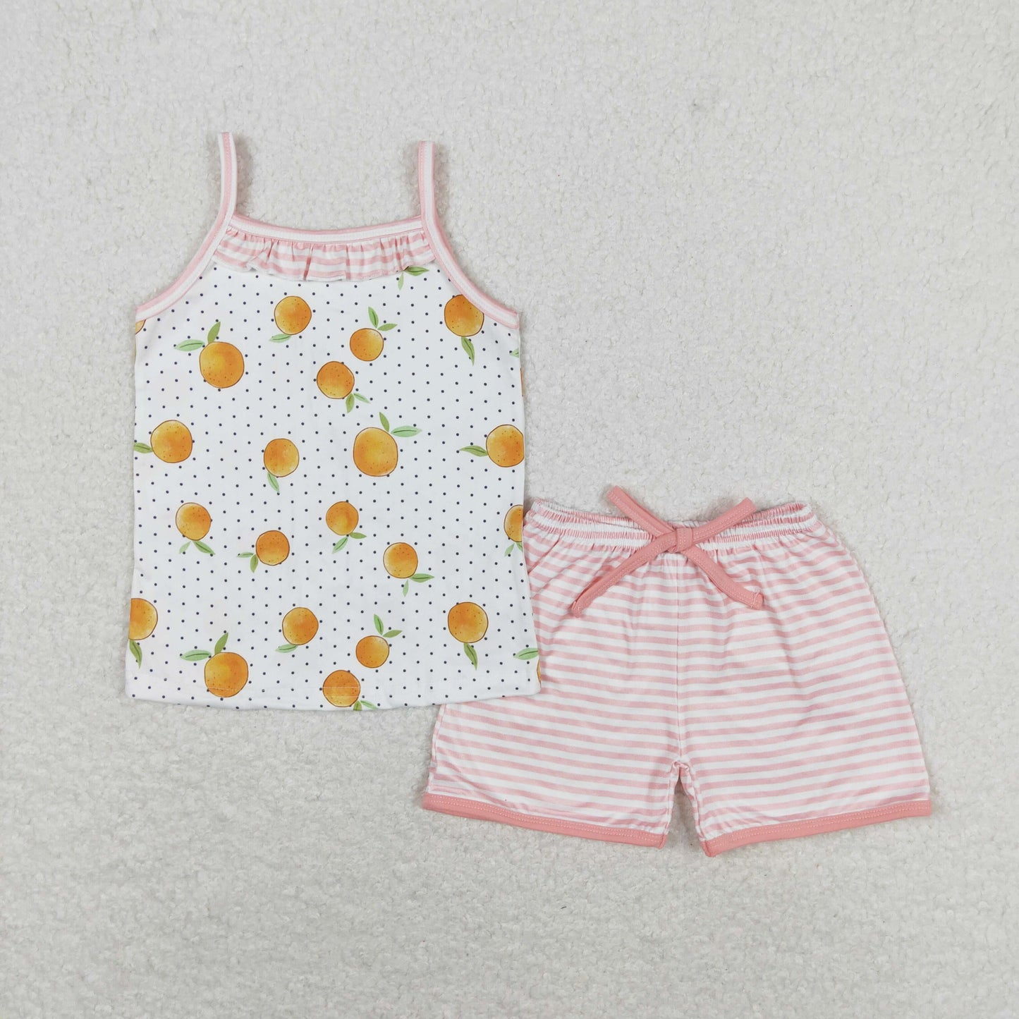 Sibling RTS baby girls clothes floral Short Sleeve Shorts sets