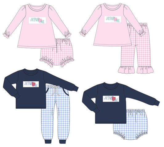 Custom moq 5 each style eta 6-7weeks baby boy clothes love long sleeve pants set 2 and brief sets 2-25.9.4