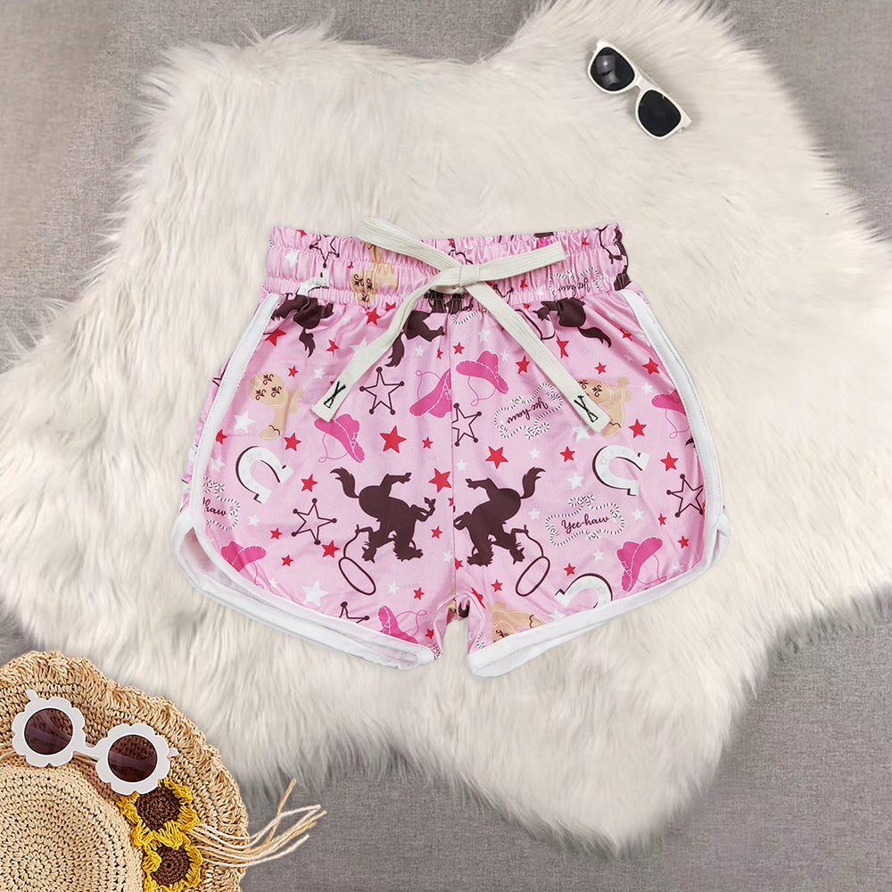 RTS NO MOQ Baby girls clothes Summer Shorts