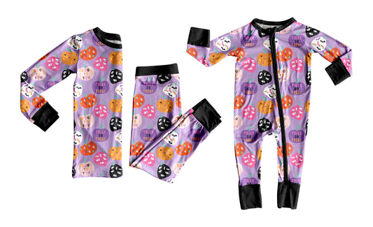 25.6.21 custom each style moq 5eta 4-6week Sibling Sisters halloween baby boy long sleeve pants sets and rompers match family design