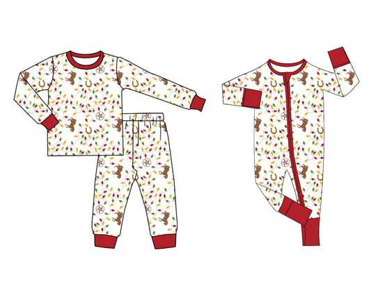 25.6.9 custom each style moq 5eta 4-6week Sibling Sisters Christmas baby boy long sleeve pants sets and rompers match family design