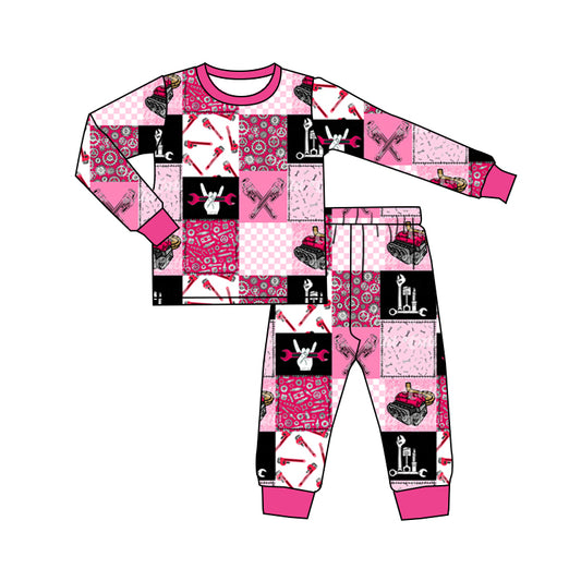 5.29 custom each style moq 5eta 4-5week Sibling Sister rose red girls outfits and romper match family design