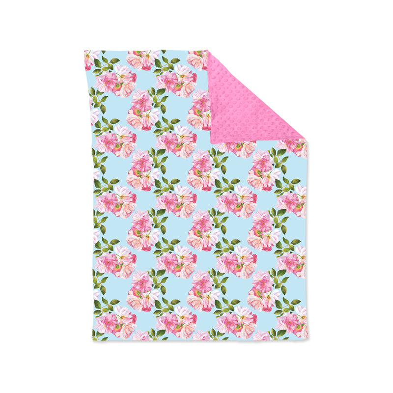 10.21 custom each style moq 5 eta 4-6week baby blanket kids floral pink blanket design