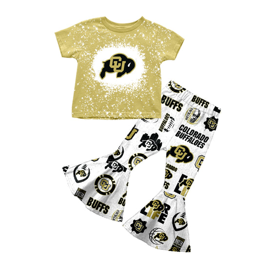 baby girl clothes team  top pants toddler girl summer outfit