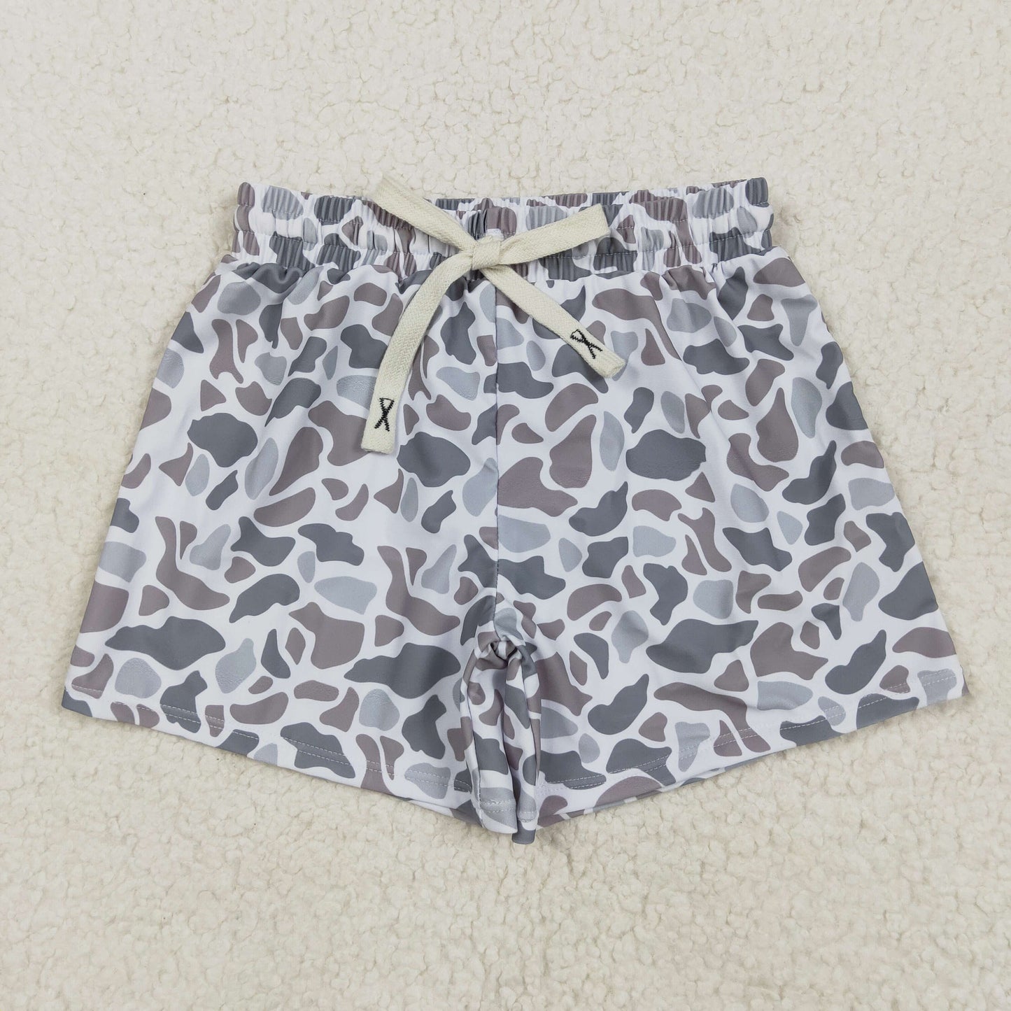 RTS NO MOQ S0458 Boys Camouflage Swim Trunks