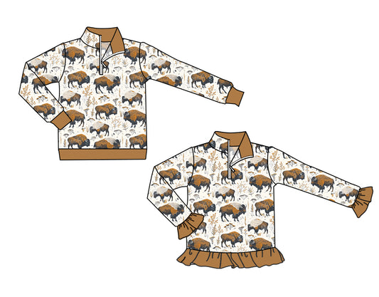 25.5.24 custom each style moq 5eta 4-6week Sibling Sisters baby girl long sleeve top 1 and top 2 match family design