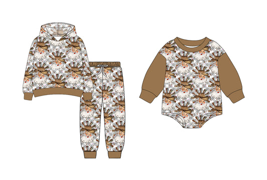 25.7.8 custom each style moq 5eta 4-6week Sibling Sister turkey baby boy long sleeve pants sets and rompers match family design