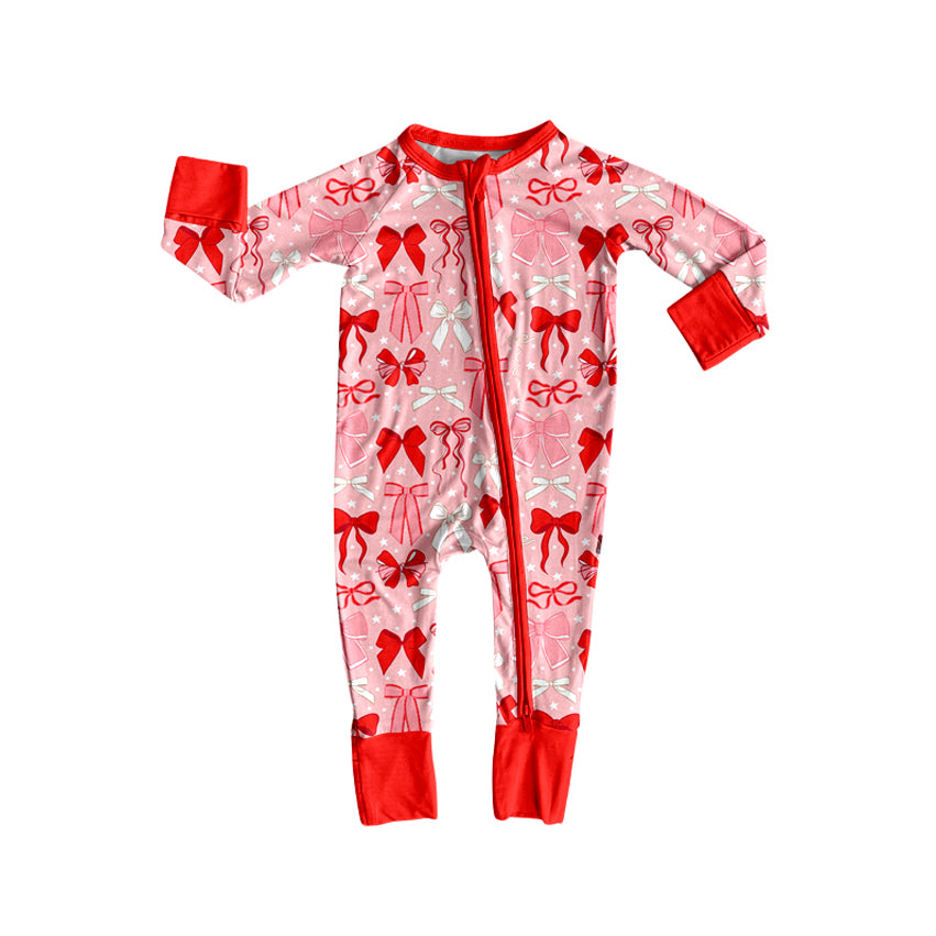 25.8.30 custom each style moq 5eta 4-6week Sibling Sisters bow baby girl long sleeve pants sets and dress and rompers match family design