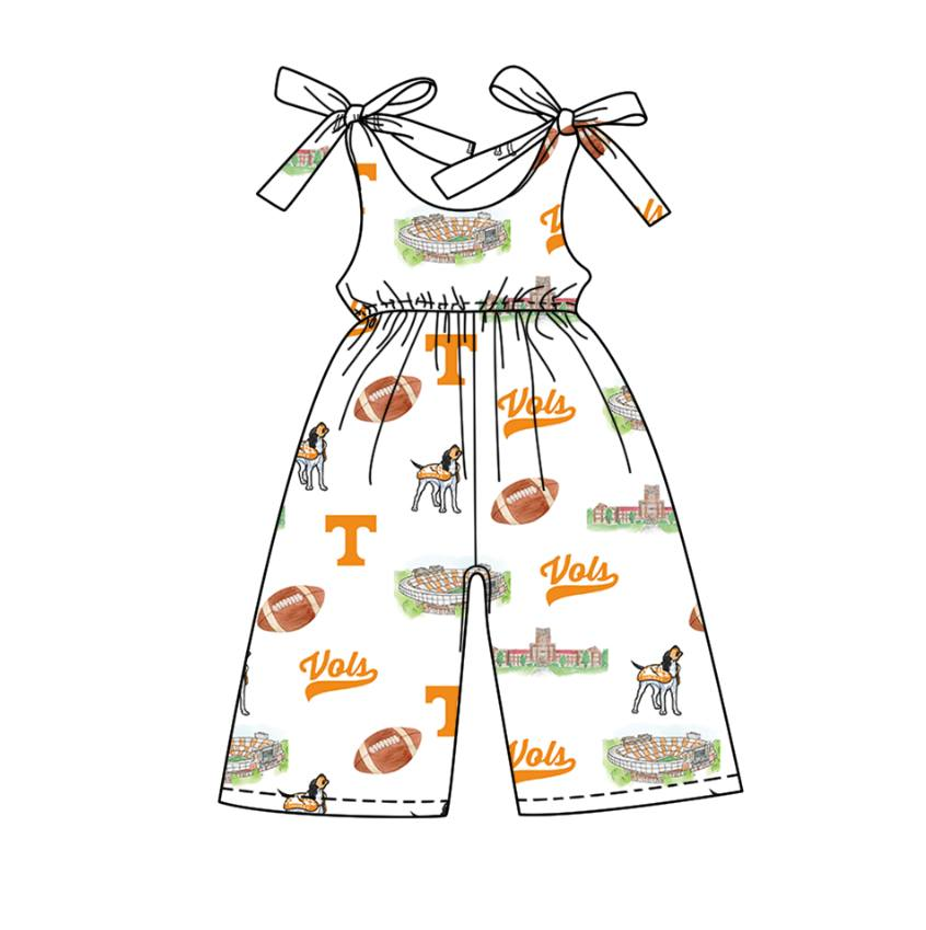 Custom moq 8 mix size milk silk summer team baby girls clothes orange short sleeve pants sets 3 and jumpsuit and adult pants-25.9.25