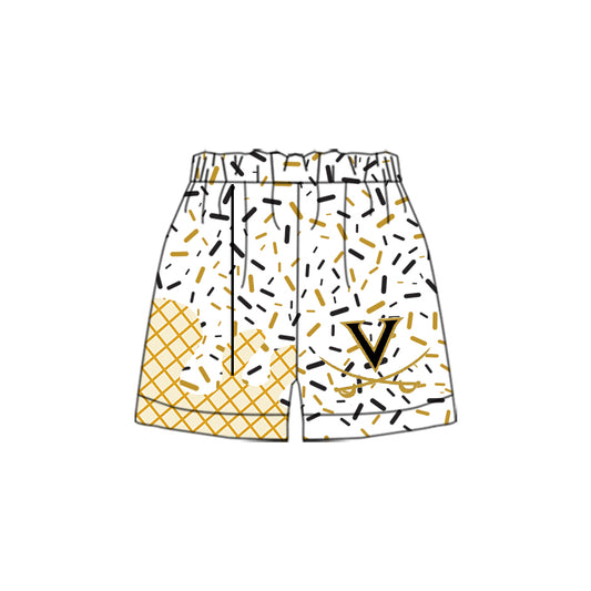 custom moq 3 eta 6-8weeks baby boys clothes team colors summer shorts