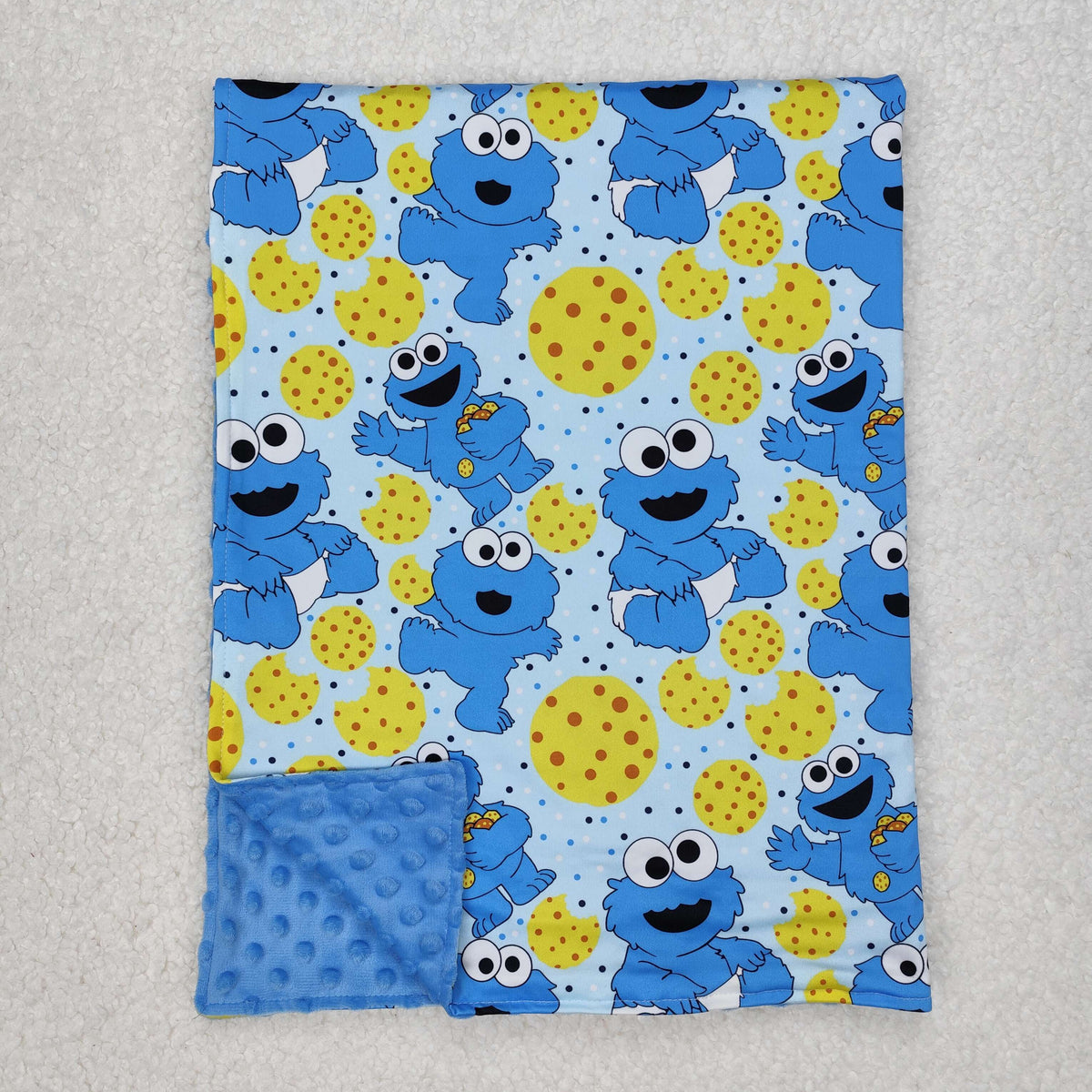 RTS NO MOQ（In Stock) BL0195 Baby Blue Blanket