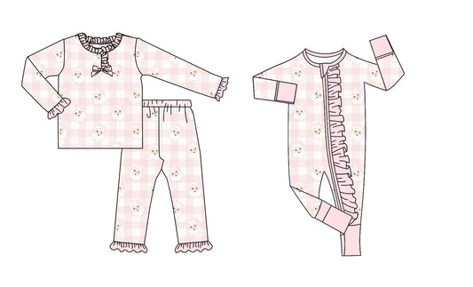25.9.1 custom each style moq 5eta 4-6week Sibling Sisters Christmas baby girl clothes long sleeve pants sets and romper match family design