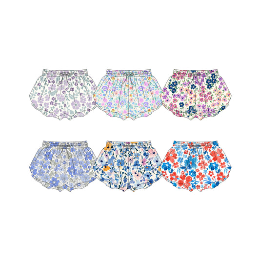 3.26 custom each style moq 5eta 4-6week Sibling Sister baby girl clothes summer shorts 1 and shorts 6 match family design
