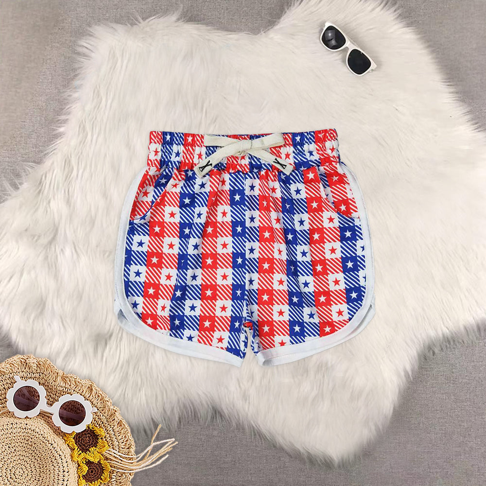 RTS NO MOQ Baby girls clothes Summer Shorts