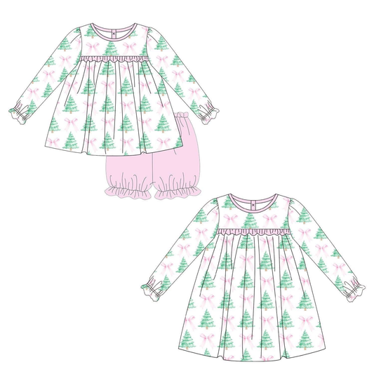 Custom moq 5 each style eta 6-7weeks baby girl clothes long sleeve shorts sets and dress