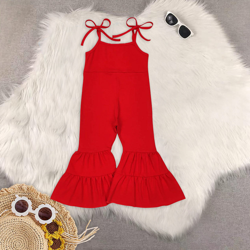 RTS Baby girls clothes suspender jumpsuit