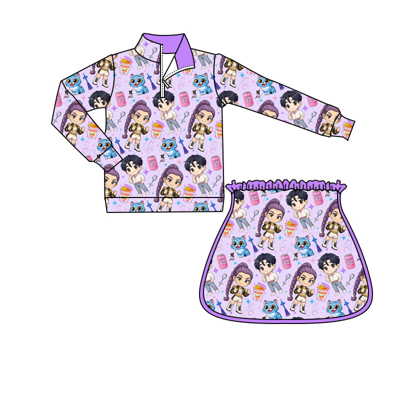 25.10.11 custom each style moq 5 eta 6-8week Sibling Sisters baby girl long sleeve shorts sets 6