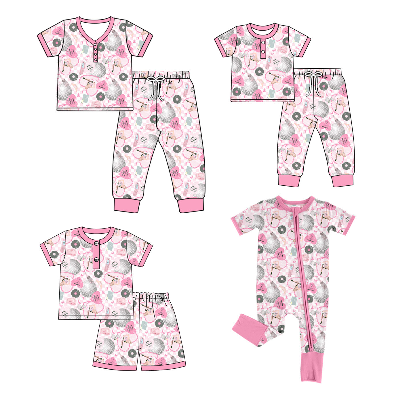 11.28 custom each style moq 5eta 4-6week Sibling Sister love baby girl sets and sets 2 and shorts sets and rompers match family design