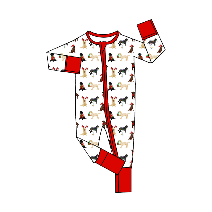 6.12 custom each style moq 5eta 4-6week Sibling Sister puppy baby girls sets and dress and baby romper match family design