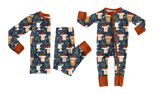 25.8.6 custom each style moq 5eta 4-6week Sibling Sister Christmas baby boy long sleeve pants sets and rompers match family design