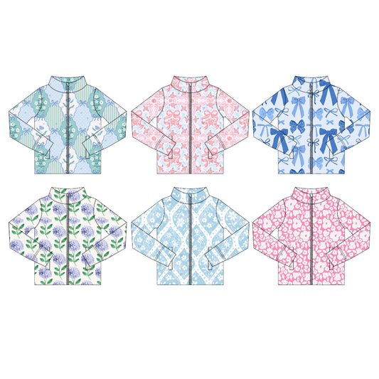 25.6.2 custom each style moq 5eta 4-6week Sibling Sisters baby girl long sleeve top 1 and top 6 match family design