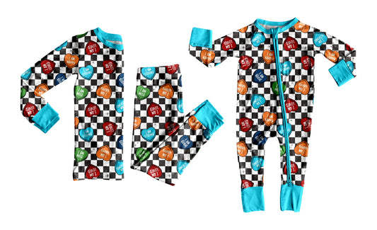 25.9.6 custom each style moq 5eta 4-6week Sibling Sisters love baby boy clothes long sleeve pants sets and romper match family design