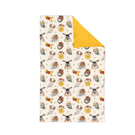 7.4 custom each style moq 5 eta 4-6week baby blanket Christmas blanket design