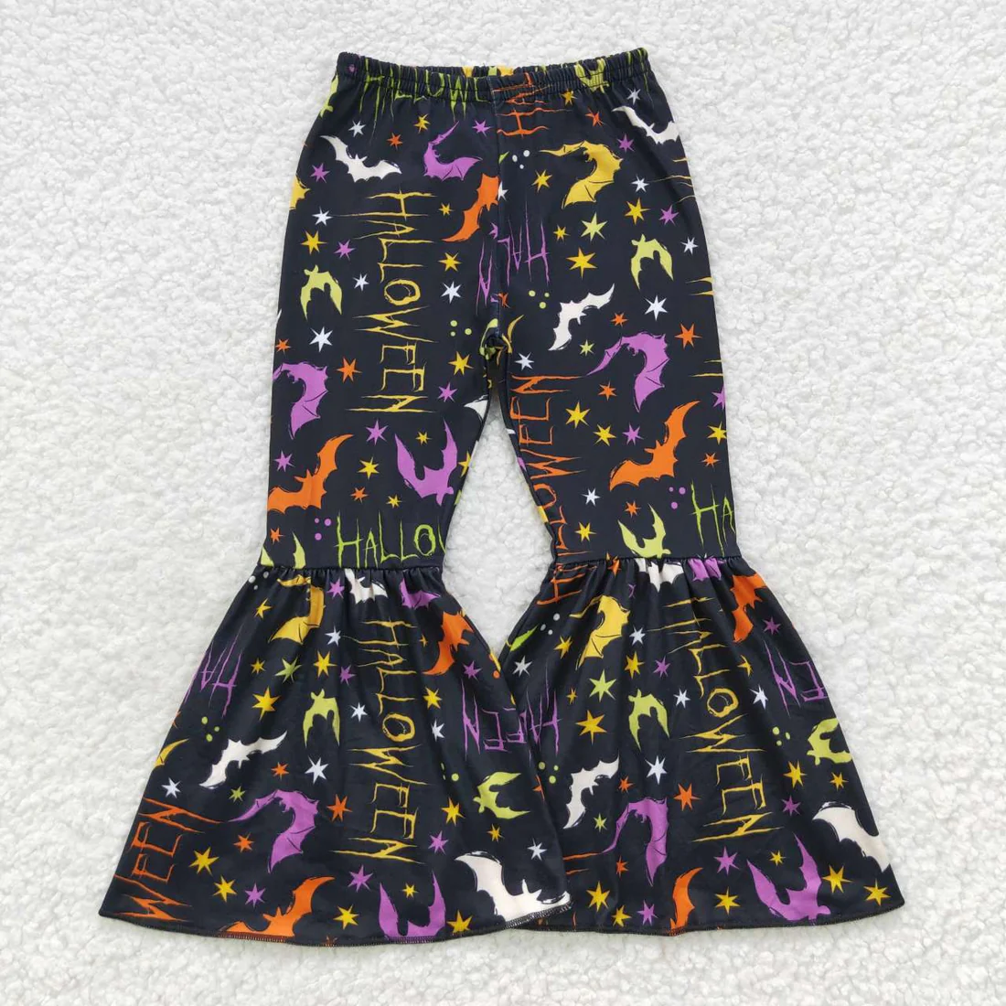 RTS NO MOQ Sibling Baby girls clothes Summer halloween long pants