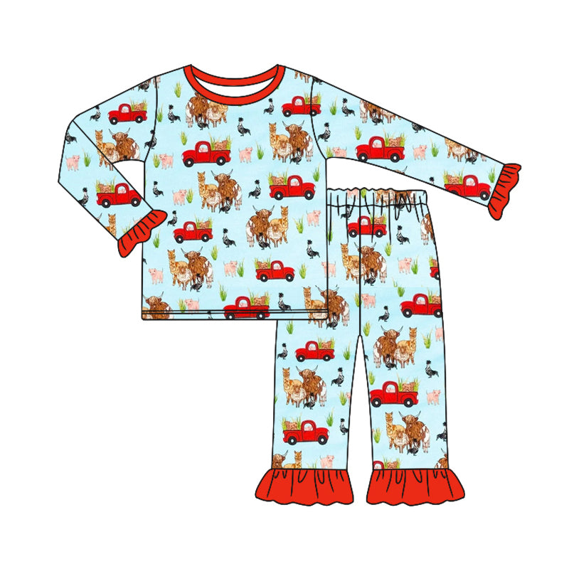 8.31 custom each style moq 5eta 4-6week Sibling Sister alpine baby girls sets and rompers match family design